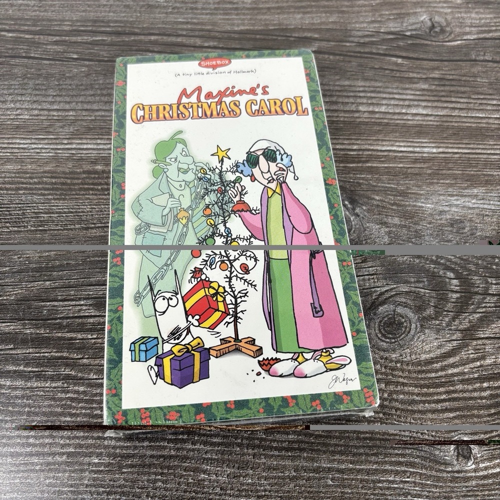MAXINE'S CHRISTMAS CAROL VHS Video Tape NEW 1999 Hallmark TV Special RARE New!